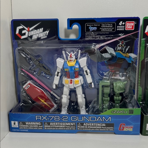 Mobile Suit Gundam Infinity RX-78-2 & XXXG-01W Action Figure 2022 bundle of 2 - Picture 2 of 8